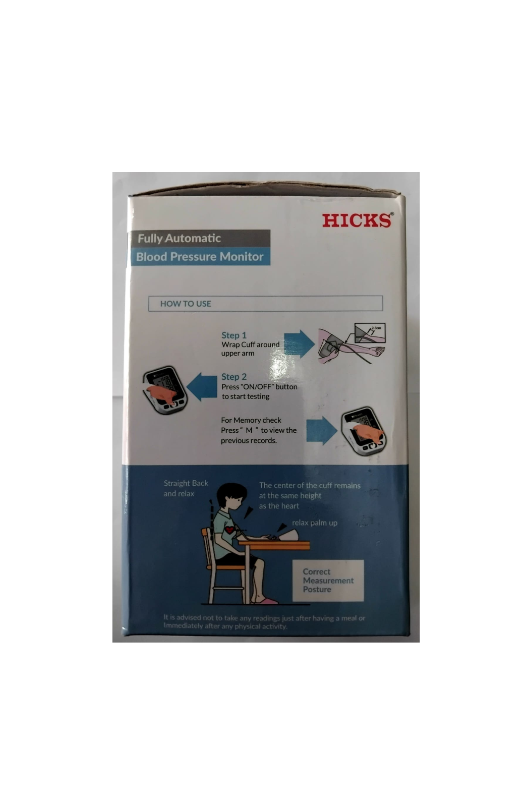 HICKS Digital Blood Pressure Monitor - Image 4