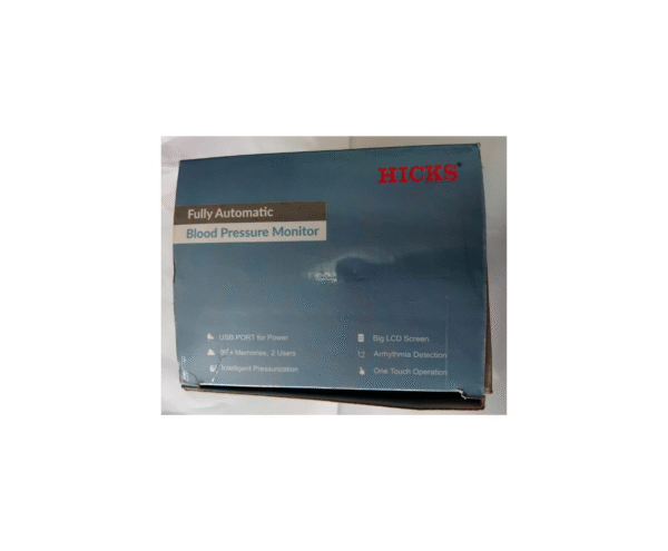 HICKS Digital Blood Pressure Monitor - Image 3