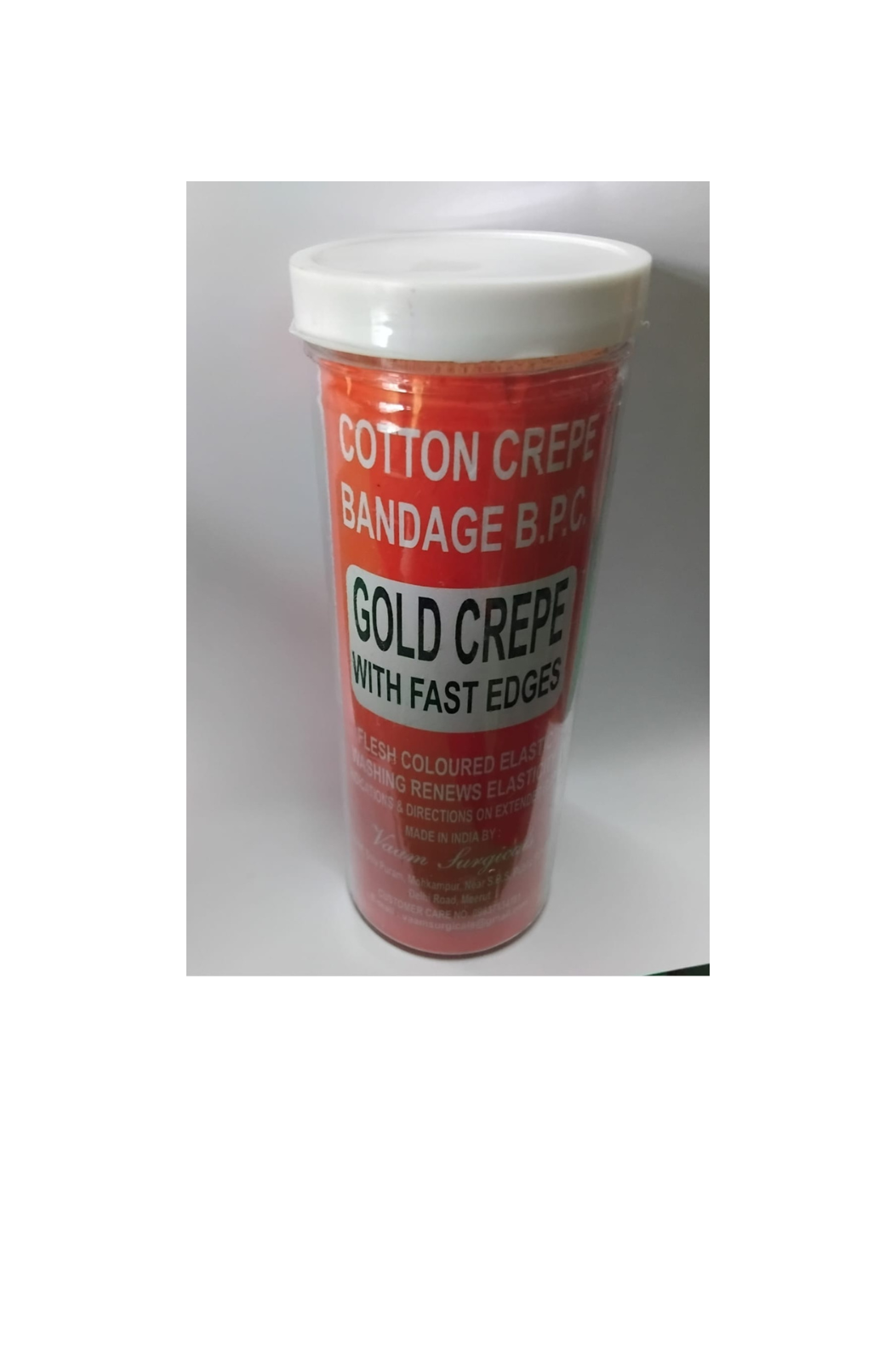 COTTON GOLD CREPE BANDAGE
