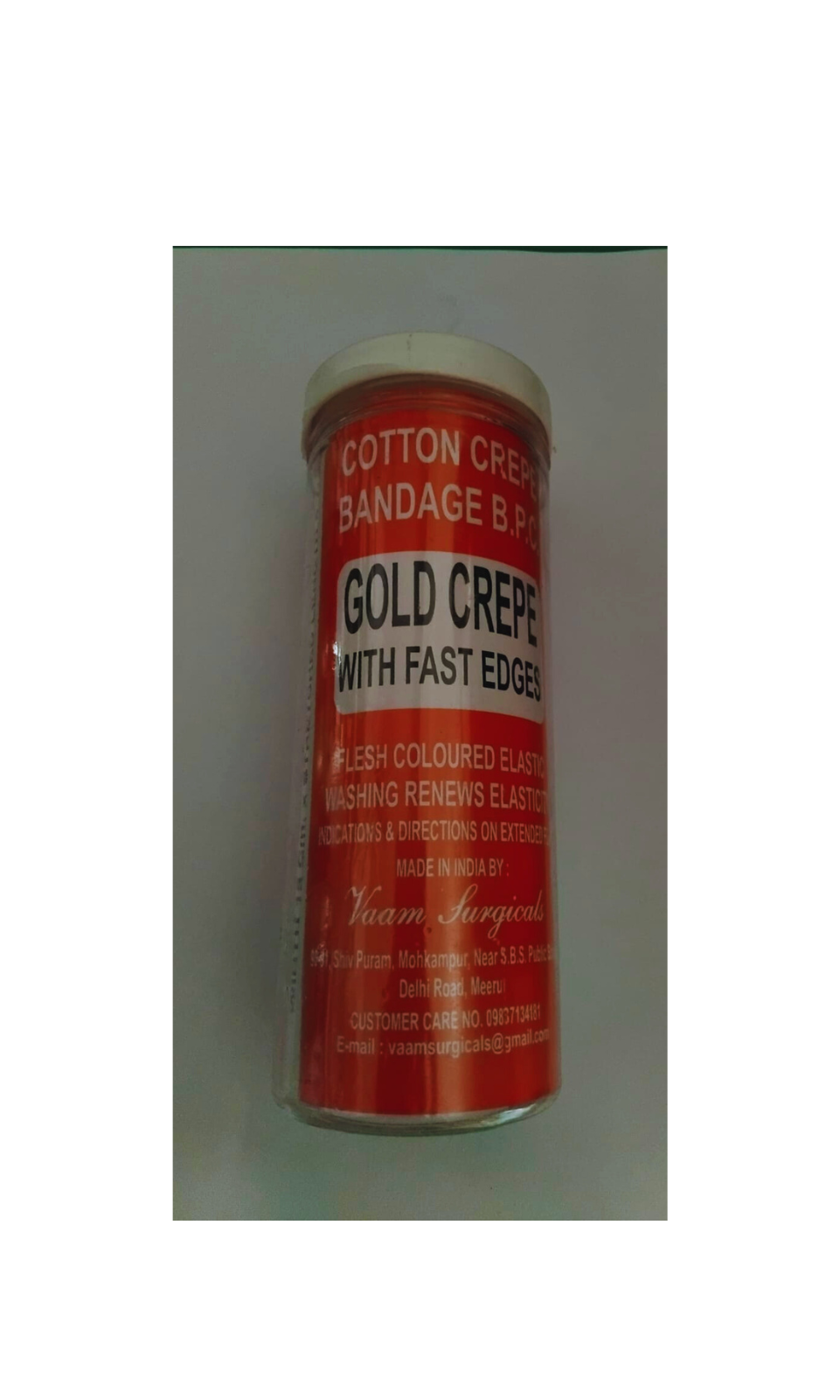 COTTON GOLD CREPE BANDAGE - Image 4