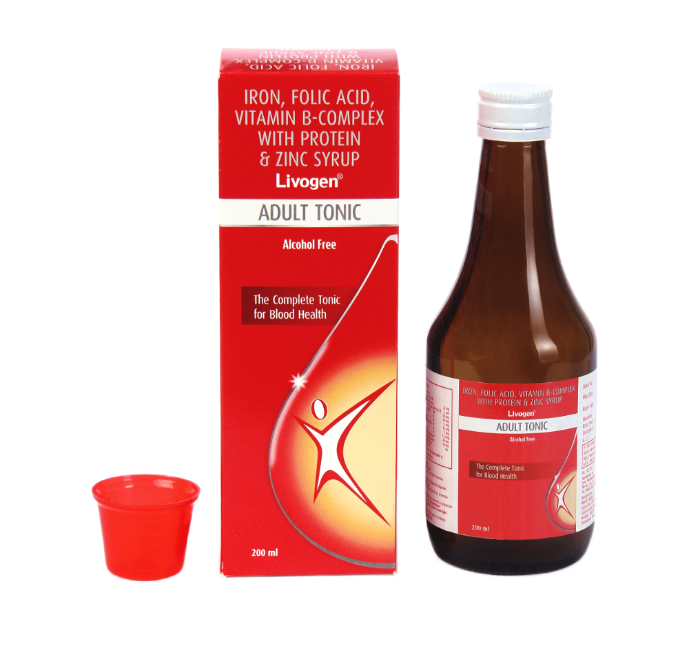 LIVOGEN ADULT TONIC ALCOHOL FREE/ PROTEIN & ZINC SYRUP - Image 3