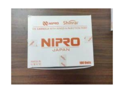 NIPRO I.V CANNULA /Pack of 100 PCS (1 Box)